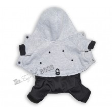 Комбинезон с начесом «Кенгуру» Серый 