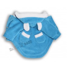 Флисовая толстовка «Мишка» Голубой