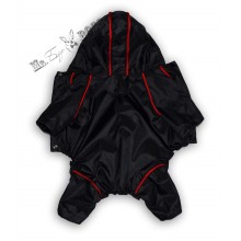Дождевик на собаку "Микс" Черный