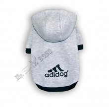 Толстовка "AdiDog"   Серый   С ВЫШИВКОЙ  