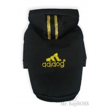 Толстовка "AdiDog"   Золотой   С ВЫШИВКОЙ   