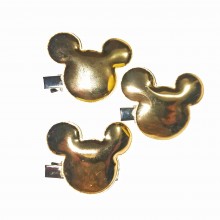 Заколка Микки ЗОЛОТОЙ    